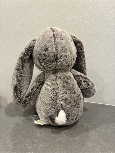 Animal Adventure Hase Kaninchen Plüsch 12 Zoll grau/weiß rosa Schlappohren 2023 - Bild 4 von 9