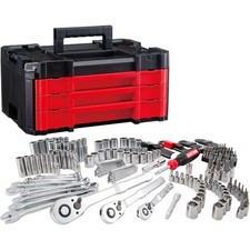 Craftsman 242-piece Standard Sae And Metric Polished Chrome Mechanics Tool