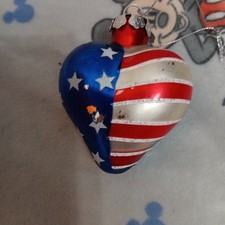 Heart Stars and Stripes Decoration Selling As Is 