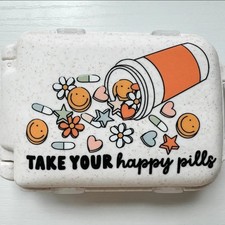 Cute Medication/Vitamin Pill Box Case Holder Container