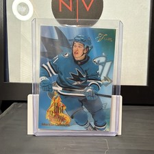 Macklin Celebrini Hot Hues 2025-26 UD Flair San Jose Sharks Card #23 of 32