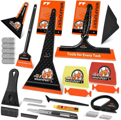 Car Window Tint Tools Kit Vinyl Wrap Tool Car Glass Protective Film Wrapping Ins