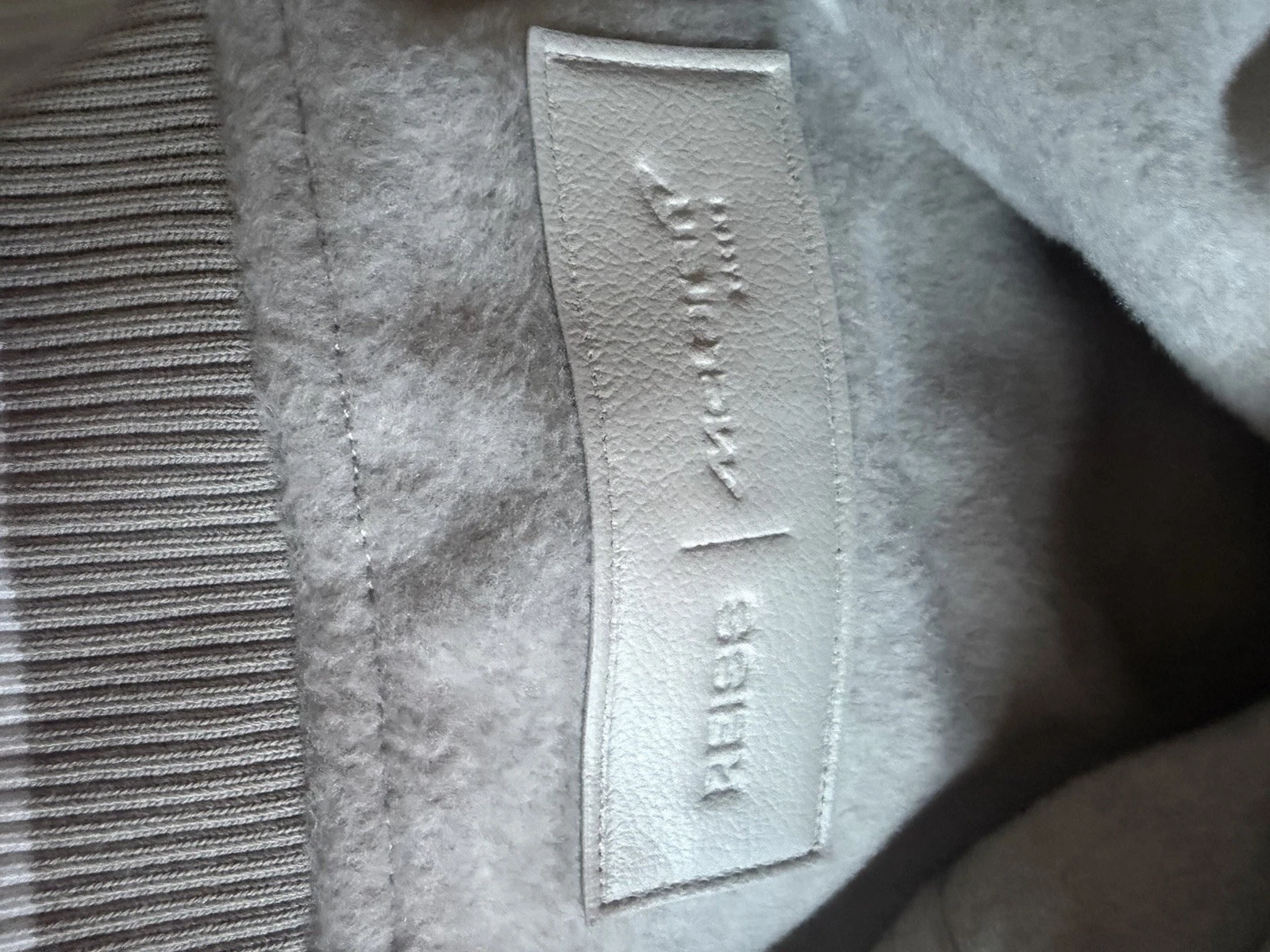 Reiss McLaren x Reiss Men’s Wool Bomber Varsity Jacket Beige Button Size M image 9