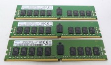 Lot of 3 Samsung 16GB Total 48GB 1Rx4 PC4-2400T DDR4 ECC Registered Server RAM