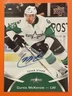 2015-16 Upper Deck AHL Curtis McKenzie Auto #50 Hockey Texas Stars