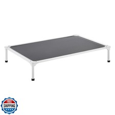 VEVOR Chew Proof Elevated Dog Bed, Portable Raised Dog Cot with A