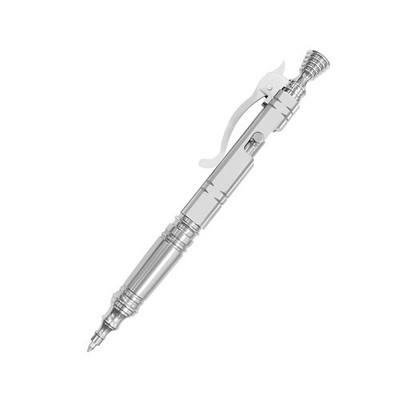 Luxury Bolt Action Pen: Heavy-Duty Stainless Steel EDC Ballpoint Pen with Ret...