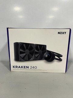 NZXT Kraken 240 2x120mm AiO Liquid CPU Cooler Matte Black