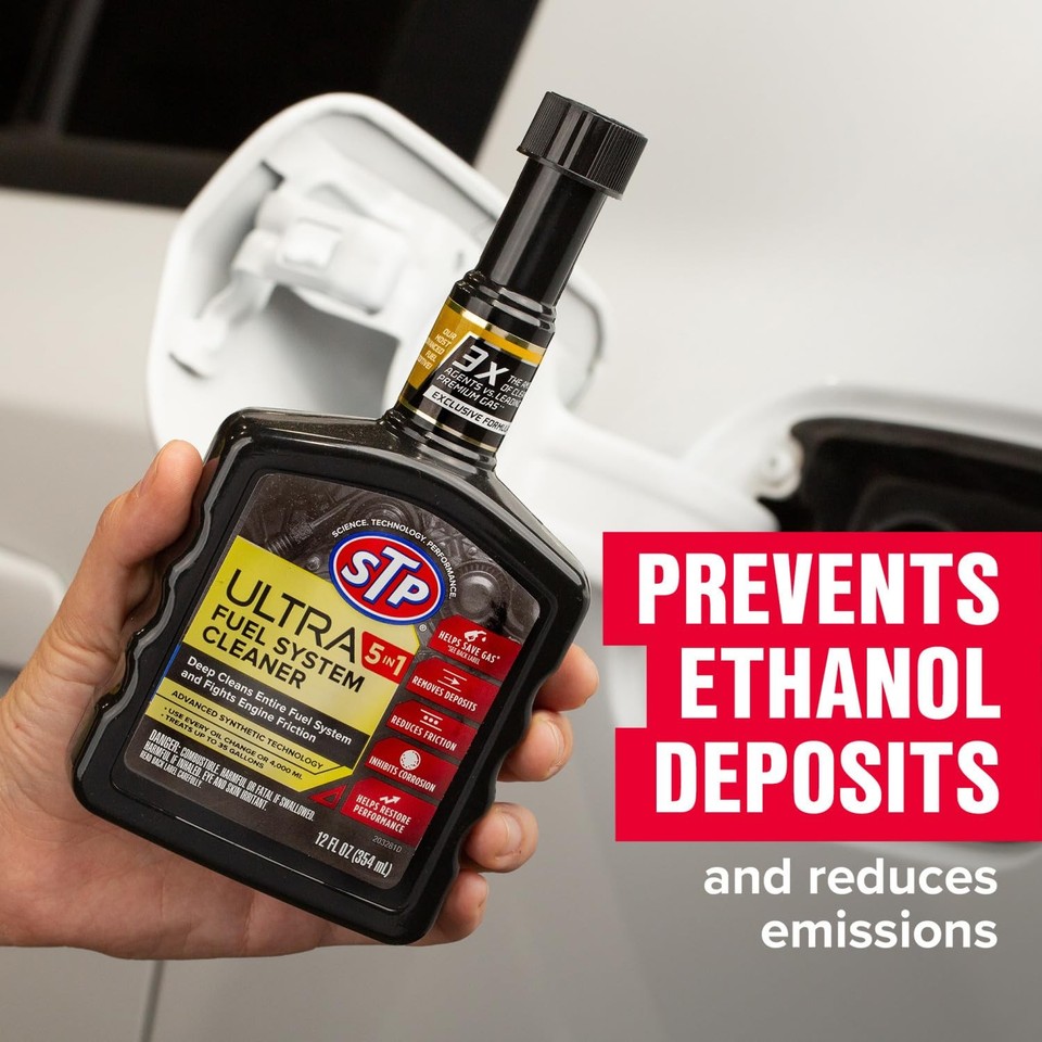 Stp Ultra 5 In 1 Fuel System Cleaner And Stabilizer, Deep Cleans Fuel ...