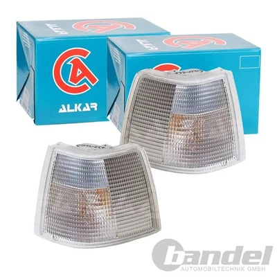 2x ALKAR Clignotant à ampoule avant gauche + droite pour VOLVO 850 - Photo 1/4