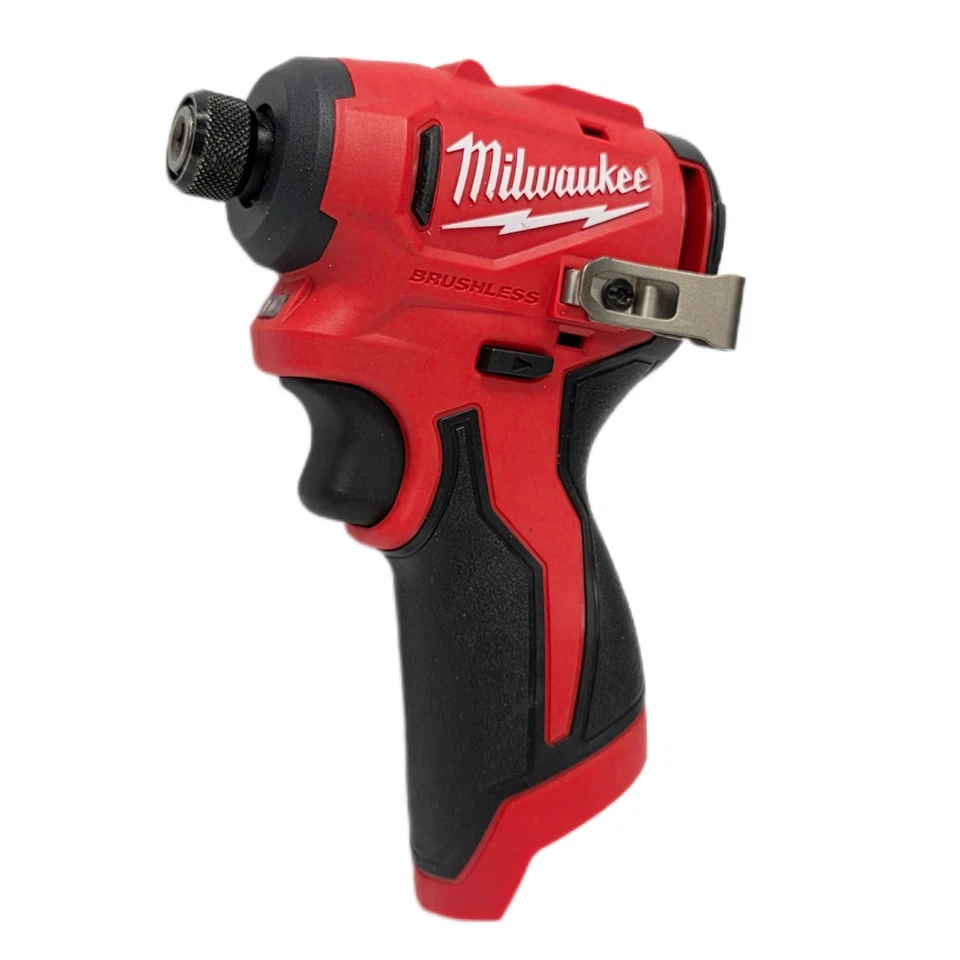 Milwaukee 3450-20 M12 12 voltios 1/4" hexagonal subcompacto sin escobillas atornillador de impacto hexagonal