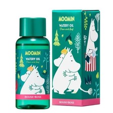 HOUSE OF ROSE Moomin Watery Oil 80ml Pear and Green Leaf Scent Japan NEW