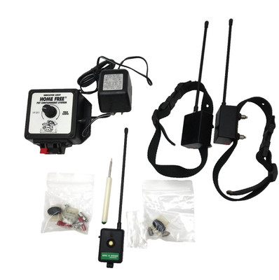 INNOTEK HOME FREE PET CONTAINMENT SYSTEM HF-201 with 2 Collars