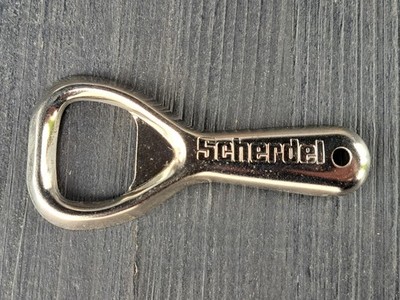 BRAUEREI SCHERDEL Hof Saale Flaschenöffner Kapselheber Metall Oberfranken alt
