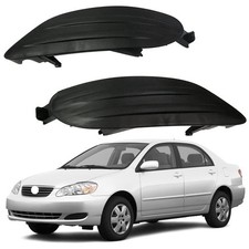 Pair of Front Fog Light Lamp Covers Trim Bezel RH LH with Toyota Corolla 2005...