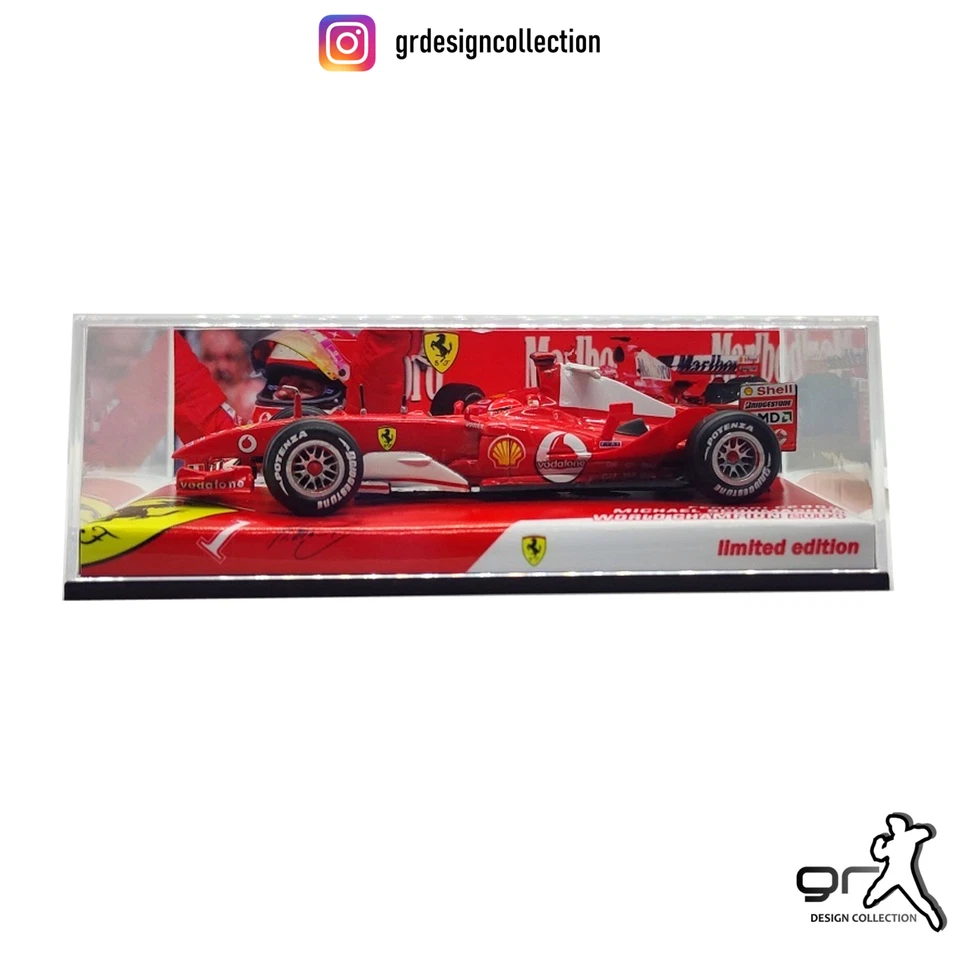 Michael Schumacher - Ferrari F2004 - F1 World Champion 2004 / HotWheels / 1:43 - Immagine 2 di 4