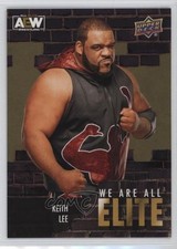 2023 Upper Deck AEW All Elite Wrestling We Are Gold Keith Lee #AE-2 02l5