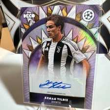 Topps Deco 24/25 Kenan Yildiz Auto Juventus /25
