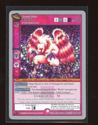 Lechuza Metazoo HOLO Playtester UFO Silver Sample Card