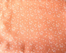 BTY DEAR STELLA "MELON PETAL PERFECT" Print Cotton Fabric 