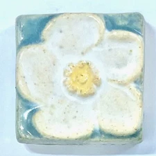 CALCO Vintage Flower Tile Turquoise