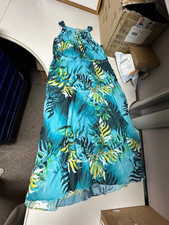 Roman Women's Size 18 Dress High Neck Tank Top Multicolor Design