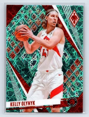 2023-24 Panini Phoenix #124 Kelly Olynyk Phoenix Teal Lazer Toronto Raptors - Image 1 of 2