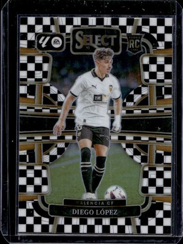 2023-24 Panini Select La Liga Diego Lopez RC Checkerboard Prizm Terrace #91