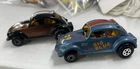 Vtg 1972 Matchbox Superfast Hot Chocolate VW Bug Dragster & Beetle Streaker