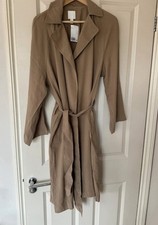 H&M Beige Trench Coat S
