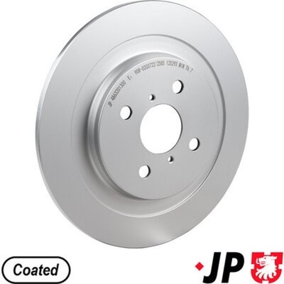 2x Bremsscheibe JP JP GROUP 4863201300 für TOYOTA YARIS KSP130_ KSP130 GPL VVT 8
