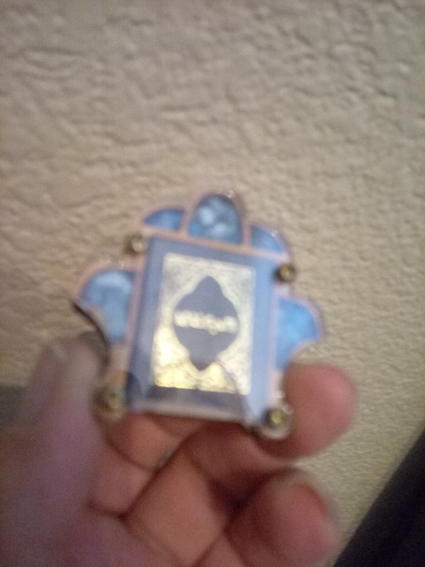Holly Land Vintage Jerusalem Hamsa Blessing Stones House Holy Book Prayer 2"