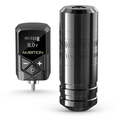 Ambition Torped Tattoo Machine Kit - Rotary Tattoo Machine Cartridges Short P...