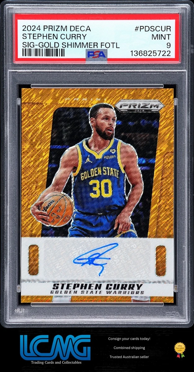 Panini Stephen Curry 9 Graded Basketball Sports Trading Cards