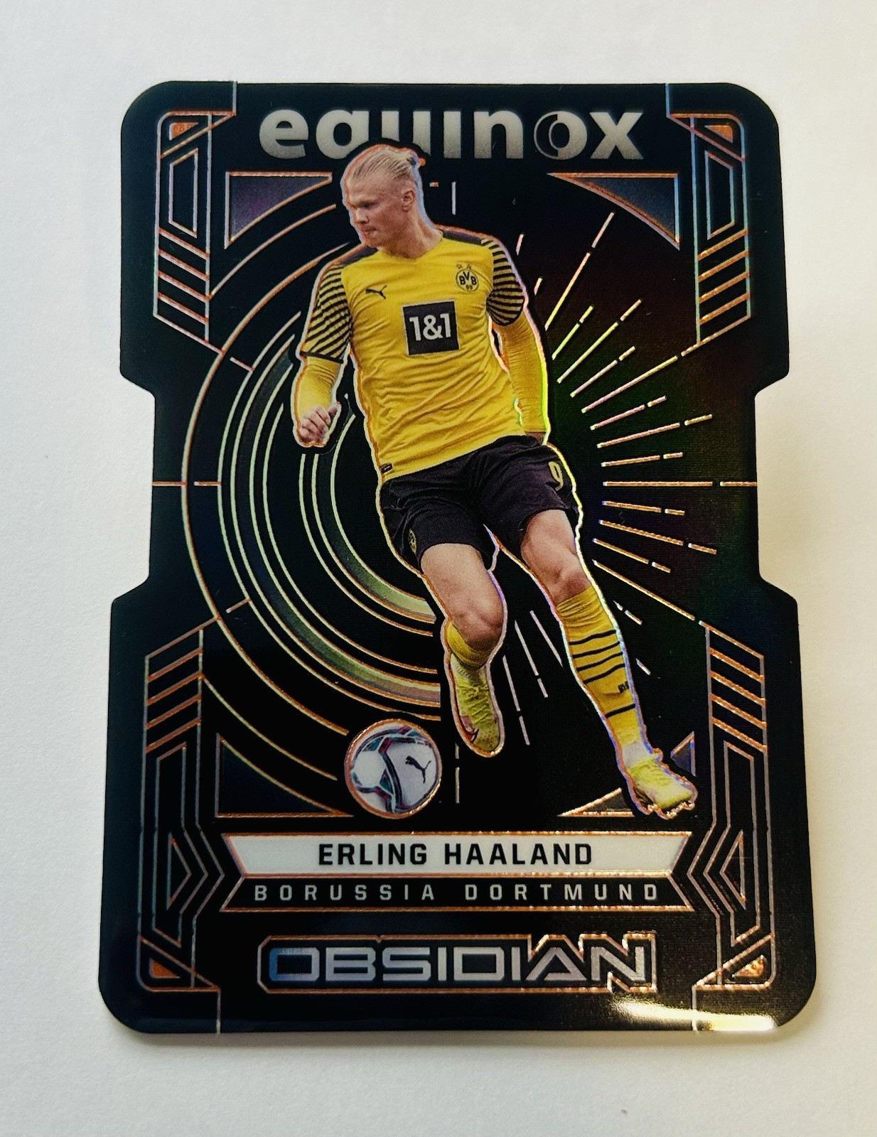 Erling Haaland 2021 Obsidian #AM-EH Atomic Material /149 Price