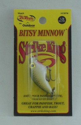 Strike King HCBPM-517 Bitsy Pond Minnow 1/8oz Tenn Shad Crankbait