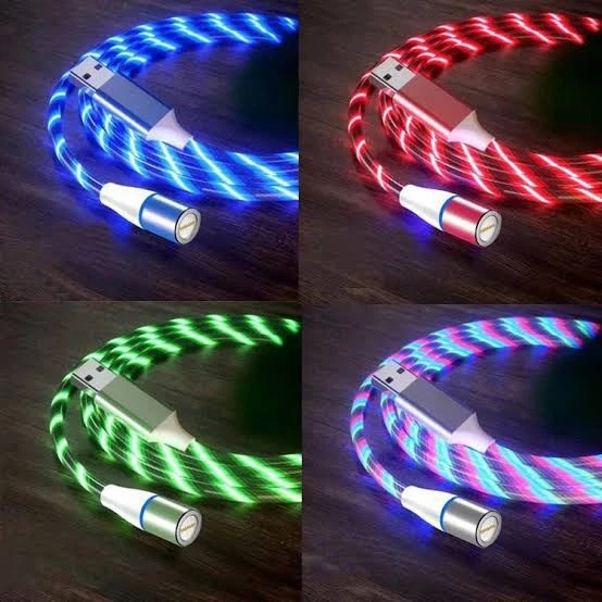 10 Cables 3.3ft/m Magnetic Charging Cable Come s with 3 tips for iPhone, Android - Image 2 of 2