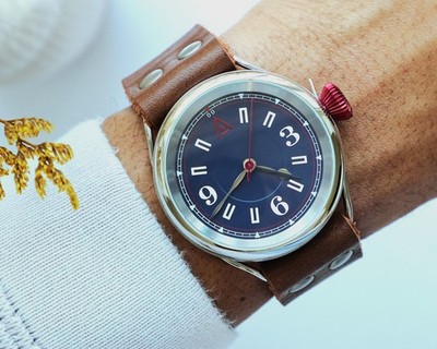 WT AUTHOR Men's Watch Model Nº 1905 Blue Dial - British Made & Limited Edition