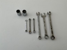 Asst. Bonney Wrenches Sockets 8 Pieces Usa Made All For 40