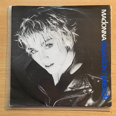 7'' vinyl - Madonna - Pappa Don't Preach (1986)