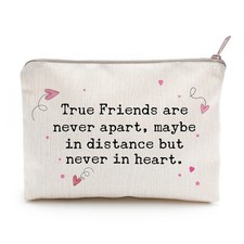 Friend Gift, Makeup Bag, Long Distance Gift, Cosmetic Bag, Tote Bag, Gift for...