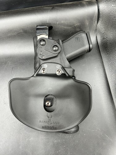 Safariland 6280 SLS Lvl 2 STX Duty Holster Glock 45 w/ Light RH, paddle - Picture 2 of 4