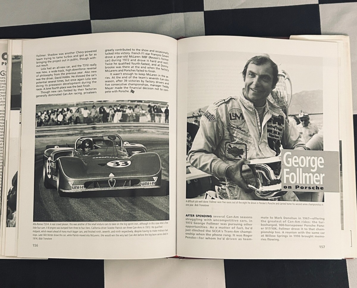 Can-Am Photohistory by Pete Lyons (1999, Hardcover) for sale
