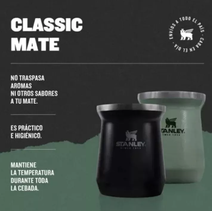 Official Stanley Classic Mate Set - Mate + Spring Straw