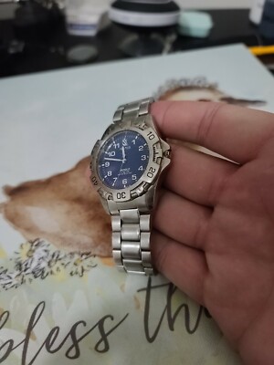 Nautica Vintage Diver Watch 50 Meters. Indiglo. Rare | eBay