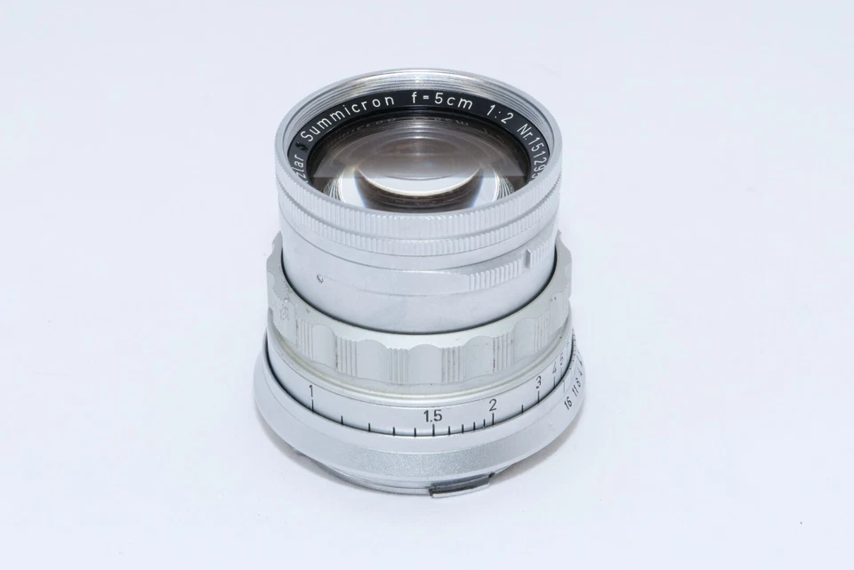 Leica Summicron 5cm f2 Rigid Normal lens for Leica M mount cameras