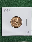1958 P Lincoln Wheat Cent Penny Gem BU Uncirculated