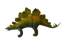 Vintage 1987 Dinosaur Toy Stegosaurus Figure