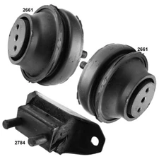 Engine Motor Mounts & Auto Trans Mount 3PCS for Mercury Cougar 88-86 V8-5.0L