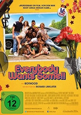 EVERYBODY WANT'S SOME   DVD NEU  BLAKE JENNER/RYAN GUZMAN/ZOEY DEUTCH/+